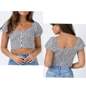 Princess Polly Roland Crop Top